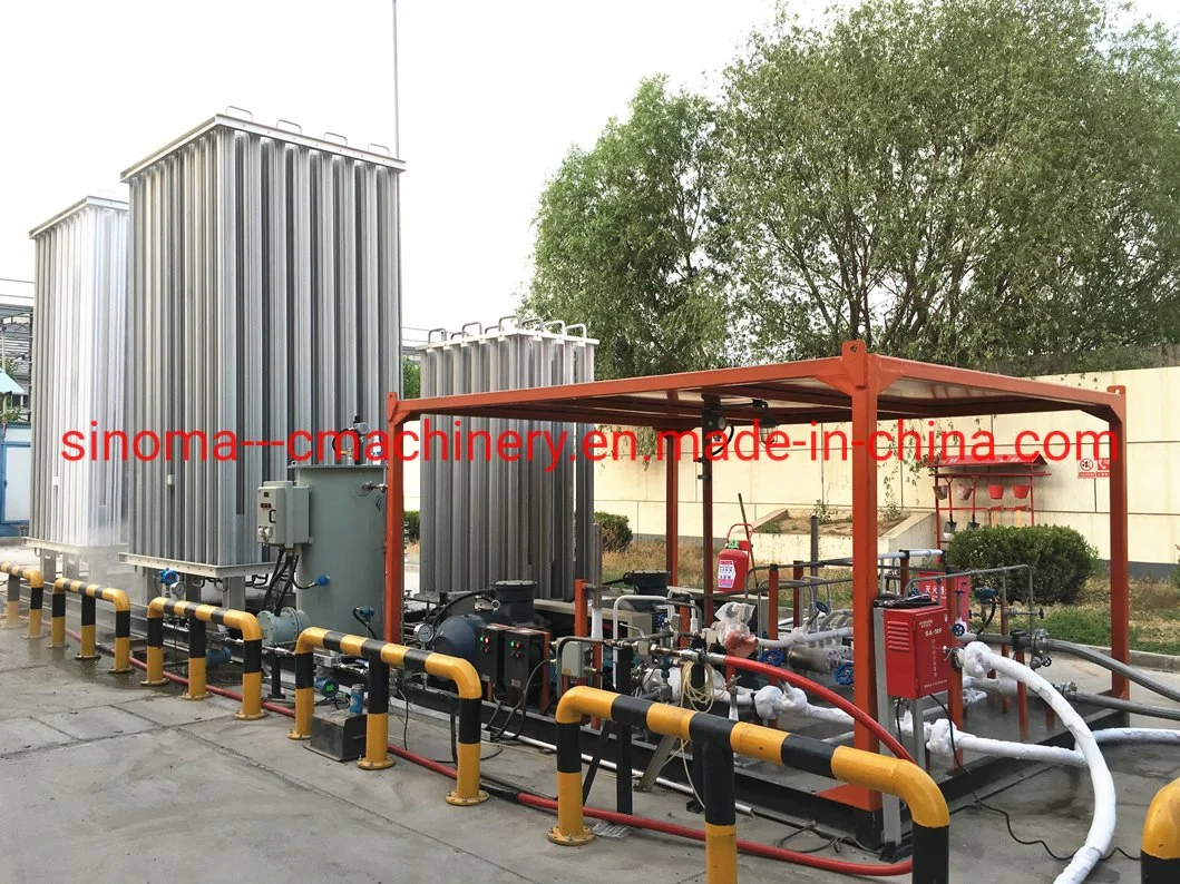 LNG Regasification Plant Vaporizer Pump Station LNG Tank Filling Station Equipment Cryogenic Lcng Gas Station Pump