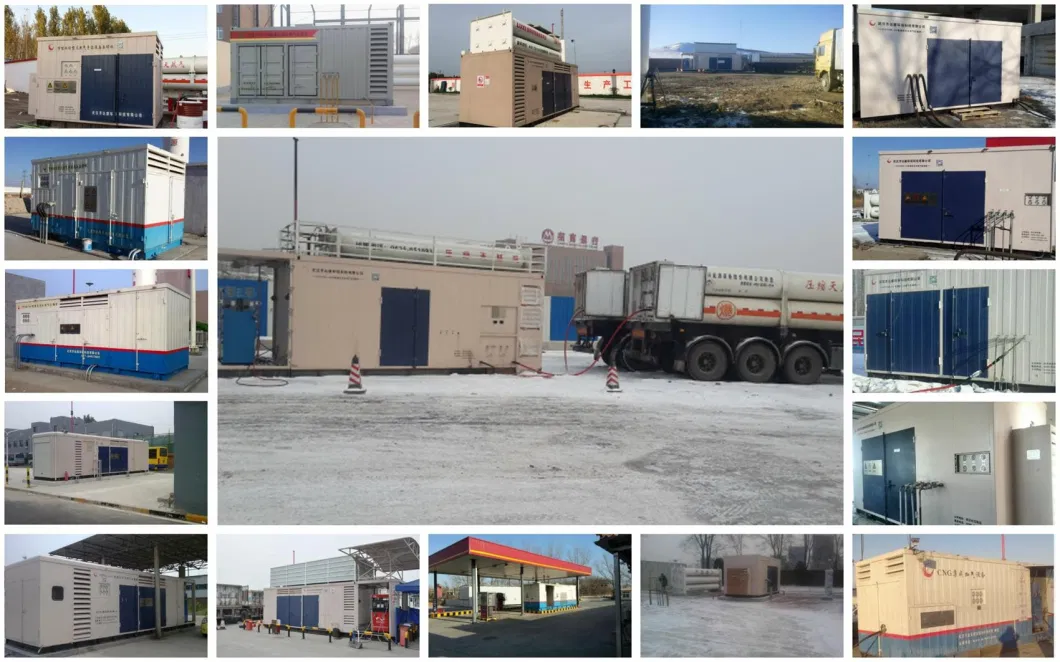 Two Stage Piston Gas Compressor for CNG Mother Station - Made in China