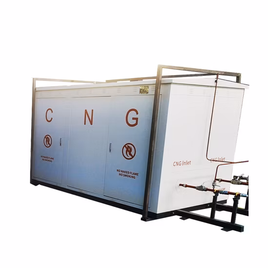 Skid di regolazione della pressione del gas industriale